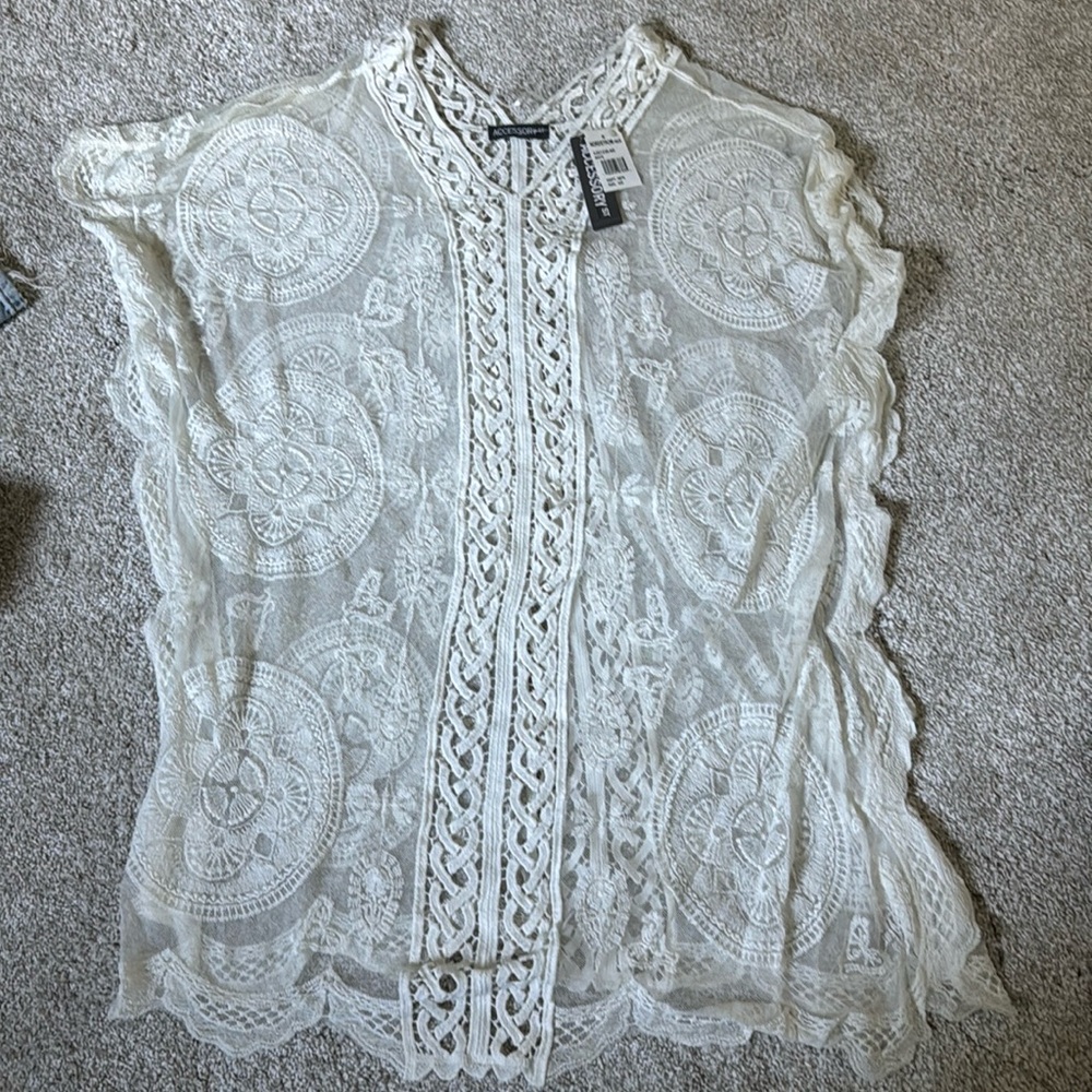 Lace Bathing Suit Cover Up
